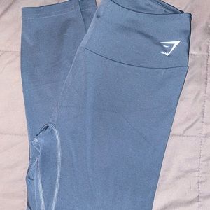 Gymshark slate blue training legging. Size large